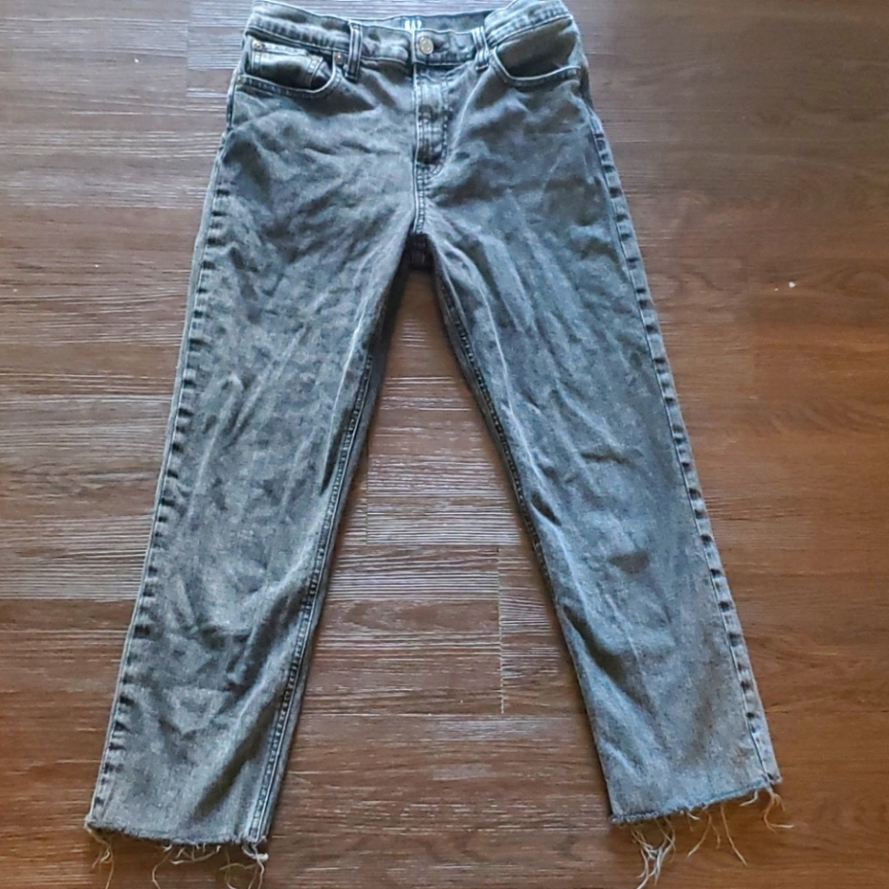 GAP straight leg black jeans